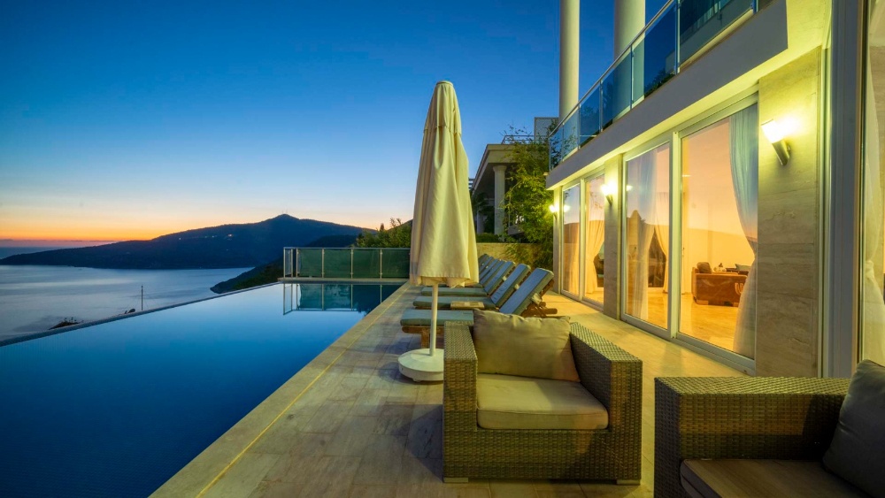 4-Bed Sea View Villa in Kalkan
