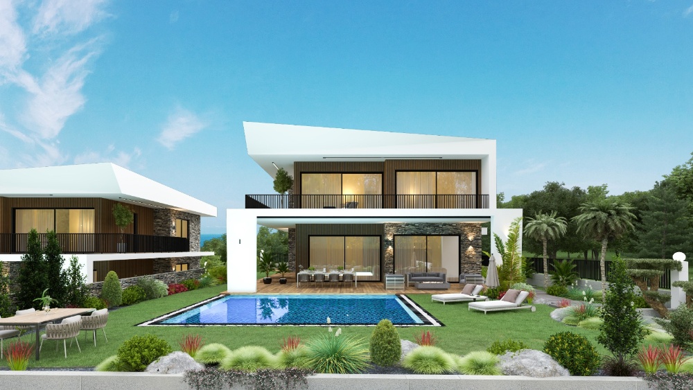 Luxury Sea View Villa in Sogucak for Sale