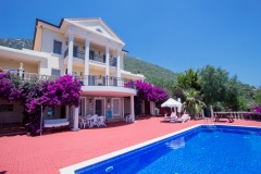 luxury villa in kas for sale with sea and mountain views