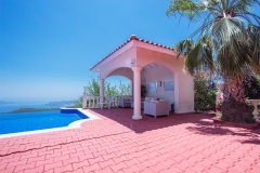 luxury villa in kas for sale with garden and pool