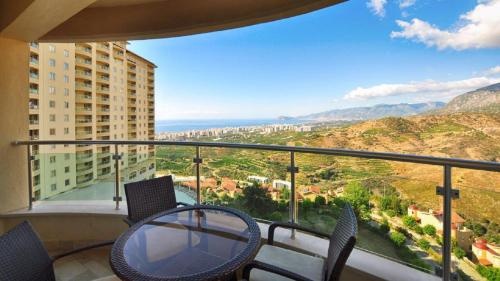 Gold City1 Bed Sea View Apartment in Alanya for Sale