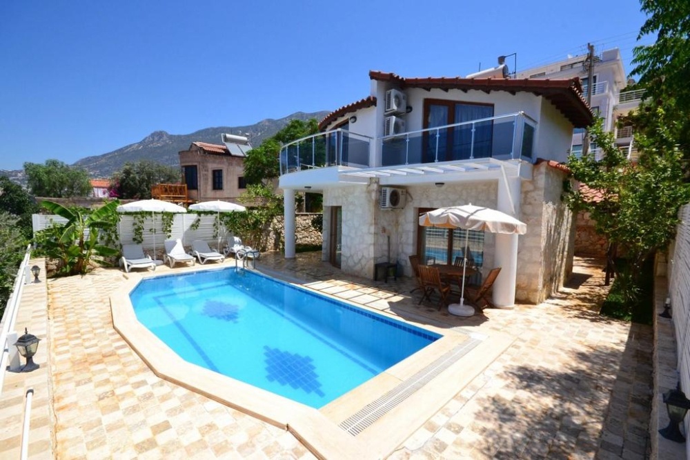 Kalkan Sea View Villa with Pool for Sale