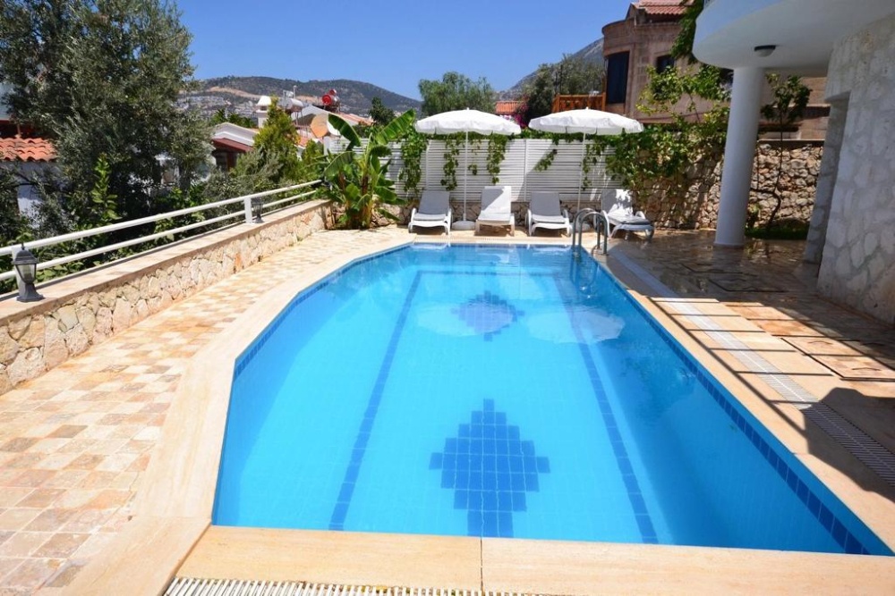 Kalkan Sea View Villa with Pool for Sale